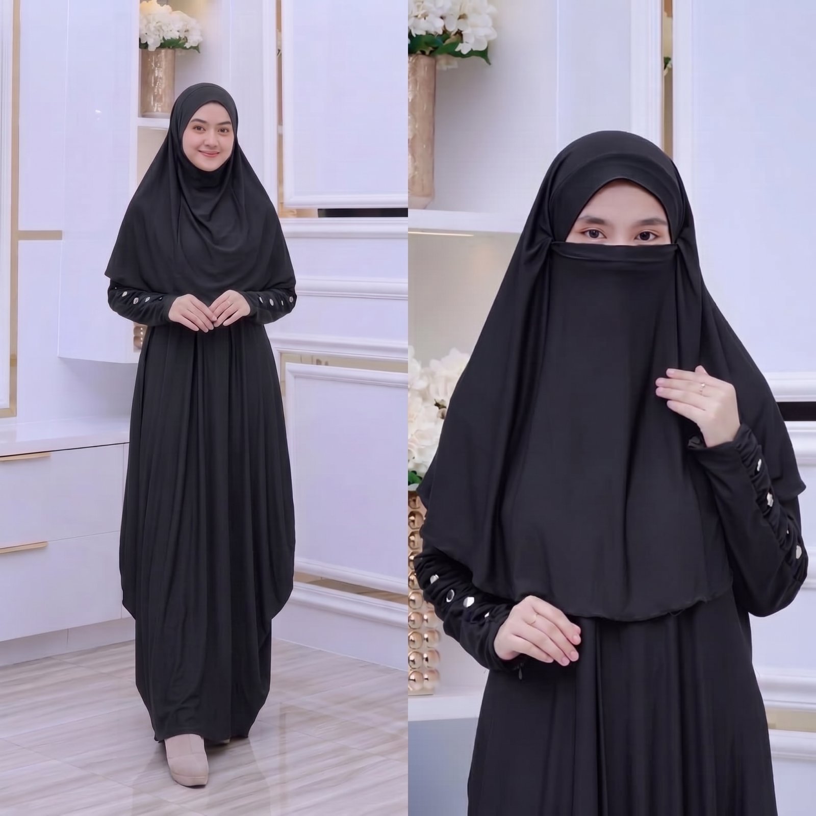 Abaya Set Cadar Syari